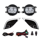 For Toyota Camry SE XSE 2018-2020 LED DRL Fog Light Kits Driving Lamp LH RH js