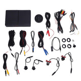 All Round Rear View Camera System 360 Deg Panoramic Bird View Car System AI Warning Universal for Cars