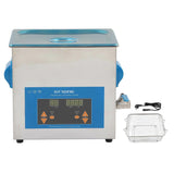 9L Ultrasonic Cleaner 200W Stainless Steel 40KHz Ultrasonic Cleaning Machine with Heating Function E