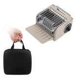 Adjustable Cooking Stove Camping Warming Heater with Storage Bag, Outdoor Camping Heating Stove Camping Warming Stove