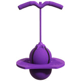 Frog Jump Exercise Equipment with Handle Elastic Wear-Resistant Ball for Children Balance Training