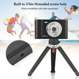 1080P w 32GB TF Card Video Camera 50MP Photo Dual Lens 2.4“ Screen 8X Digital Zoom Built-in Battery
