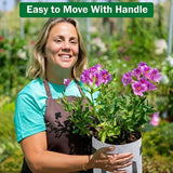 Potato Bag,10 Gallons Pot, Breathable Garden Plant Bag Made Non Woven Fabric With Handle Set Of 4
