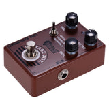 Dolamo D-11 Vintage Effect Pedal with Volume Filter and Distortion Controls Bypass Design for Electric Guitar