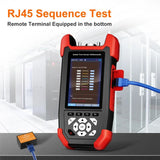 MINI OTDR NF-981 Optic Reflectometer with OPM VFL OLS Event Map Ethernet CableTester 24/22dB Optical Fiber Tester