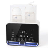 1 Piece Double Bottle Warmer Breastmilk/Formula For All Bottles With Temperature Control EU Plug