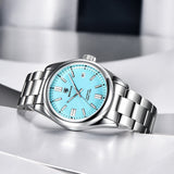 2024 BENYAR New Mechanical Wristwatches 10Bar Waterproof Automatic Stainless Steel Sports Diving Watch for Men