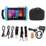 CCTV Tester VGA Input 7in Touch Screen Monitor AHD TVI CVI UTP Test Tool for Maintenance Repair EU P