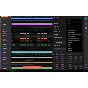 Saleae Usb Logic Analyzer Multi System for Official Version Sample Rate 100M 16 Channels Instruments