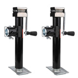 2pcs 1000kg Trailer Jack Pipe Mount Side Wind Drop Leg