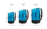 Wet and dry separation waterproof bag
