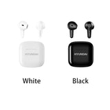 HYUNDAI Original Half In-ear Wireless Bluetooth Earbuds Hi-Fi Sound Level Low Latency Noise Canceling Bluetooth Headset