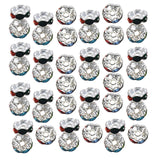 (fancy colored diamon) 2000Piece Set Colorful Spacer Beads Beadable Pen Accessories Large Hole Beads for Handmade Jewelry and Pen Crafts