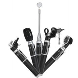 Medical Diagnosis Otoscope Set Ear Care Speculum Magnifying Lens Clinical LED Lamp Oral Nose Laryngoscope Examination Equipment