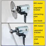 12V DC 895 Speed Garden Set High Branch Pruning Diy Small Motor