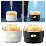 Essential Oil Diffuser Table Timer Mist Desk Air Humidifier LED Night Lights for Hotel Bedroom Fireplace Office Yoga