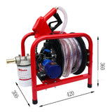 Diesel Electric Pump 12V/24V/220V Volt Pump Self-priming Pump High Power Refueling Gun Metering Refueling Machine