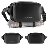 Sg Shockproof Photography Messenger Bag Crossbody Camera Shoulder Bag+Tripod Holder Removable Divider