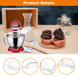 1pc, Pouring Shield For Kitchenaid 4.5 -5Qt Tilt-Head Stand Mixers Bowls, Pouring Shield Mixers Parts & Accessories