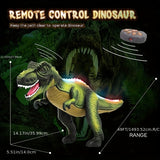 Remote Control Dinosaur Toys For Kids, Light Up And Realistic Roaring Sound T Rex Robot Dinosaur Toy For Boys