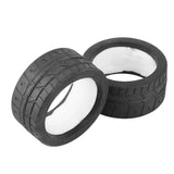 4Pcs Rubber Tire With Foam Insert 8584 For ZD Racing EX-07 EX07 1/7 RC Car Upgrade Parts Spare Accessories