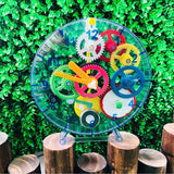 Assembled Clockwork Model Educational Puzzle Toy nical Gear Teaching Clock DIY Electronic Kit