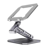 (Suitable for 11 inch) Aluminum Tablet Holder for Home Office Kitchen Travel with Easy Foldable Features for 11in/12.9in Notebook Support