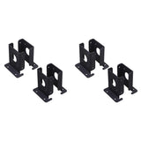 4Pcs Adjustable Wood Fence Pergola Post Base Brackets Kit