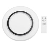 Dimmable LED Round Ceiling Light 3 Color Temperature Remote Control for Dining Living Bedroom Office Hotel