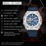 2023 PAGANI DESIGN 42MM Men Automatic Watches Stainless Steel NH39 Movement Sapphire 100M Waterproof Wristwatch Watch for Men