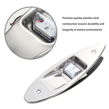 2Pcs Red Green LED Boat Navigation 12-24V Waterproof Saig Signal Lamp Marine Yacht Warning Light Side Marker