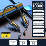 10000Hours Playback Wireless Headphones Neckband Earphone Bluetooth Bass Headset Sports Waterproof Earplugs Can Be As Power Bank