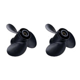 10 1/4 x 12 Aluminum Outboard Boat Propeller for 20-30HP