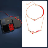 Shore Koi Lucky Red Rope Bracelet