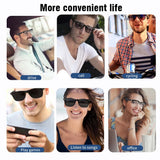 Glasses Wireless BT 5.0 Sunglasses Outdoor Smart Sport Hands-Free Call Music Headphone Anti-Blue Eyeglasses