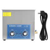 1pc Stainless Steel Ultrasonic Cleaner Heated Cleaning Tank Machine with Basket (19L)