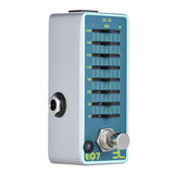 ENO EX EQ7 Equalizer Guitar Effect Pedal Equalizer EQ7 Analog 7-Band EQ True Bypass F/S Body True Bypass Guitar Accessories
