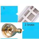 1PC Pre Purifier Sediment Water Filter Central Prefilter System Backwash Remove Contaminant Stainless Steel Mesh