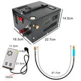 Car Pump Pcp Compressors High Pressure For Pcp Rifles Air Rifle Hunting Diving 30Mpa 300Bar 4500Psi 12V 220V Air Compressor