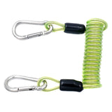 Professional Scuba Diving Dive 10cm Spiral Spring Coil Snap Clip Lanyard