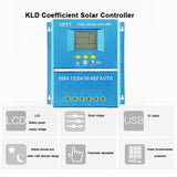 Maximum Power Point Tracking Controller 12/24/36/48V Automatic Identification Intelligent Photovoltaic System Solar