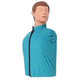 Cardiopulmonary Resuscitation Training Mannequin Rubber Half Body Artificial Respiration Human Model