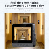 2.4G Wireless Visual Doorbell - With Screen, Smart High-definition Video Monitoring, Intelligent, Two-Way Intercom