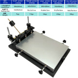 Manual Solder Paste Stencil Printer 300x240mm 440x320mm 600x420mm 700x500mm Chips PCB Silk Screen Printing hine