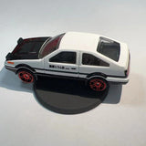 AE86 Alloy Mini Car Model Drift Rotating Turning Gyroscope Auto Interior Decorative Ornament Best Gifts for Christmas