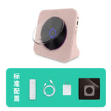 Portable Bluetooth Desktop CD Player for Home Timer Built-in HiFi Speakers with LCD Screen Display Boombox FM Rad