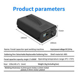 Mini With LCD Screen Spot Welder 120 Levels Adjust For DIY 18650 Battery US Plug