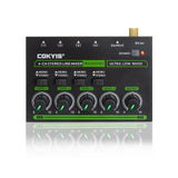 Professional Channel Stereo Converters LED Mixer Low Noise Sound 4 Input 1 Output AXFY