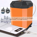 Camping Adjustable Outdoor Shower w/ Intelligent Temperature Detection Ultraviolet Sterilization 5400mAh Rechargeable