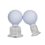 Face Lift Anti Cellulite Vacuum Massage Suction Glass Cupping Set of 4 Cups Facial Rejuva Cup